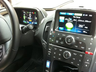 Wife took a picture of the dash.  Lots of buttons.  The screen is a 7&quot; touchscreen for the &quot;Infotainment System&quot;
